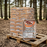 Palet de pellets NovaLenha de 77 sacos de 15 kg
