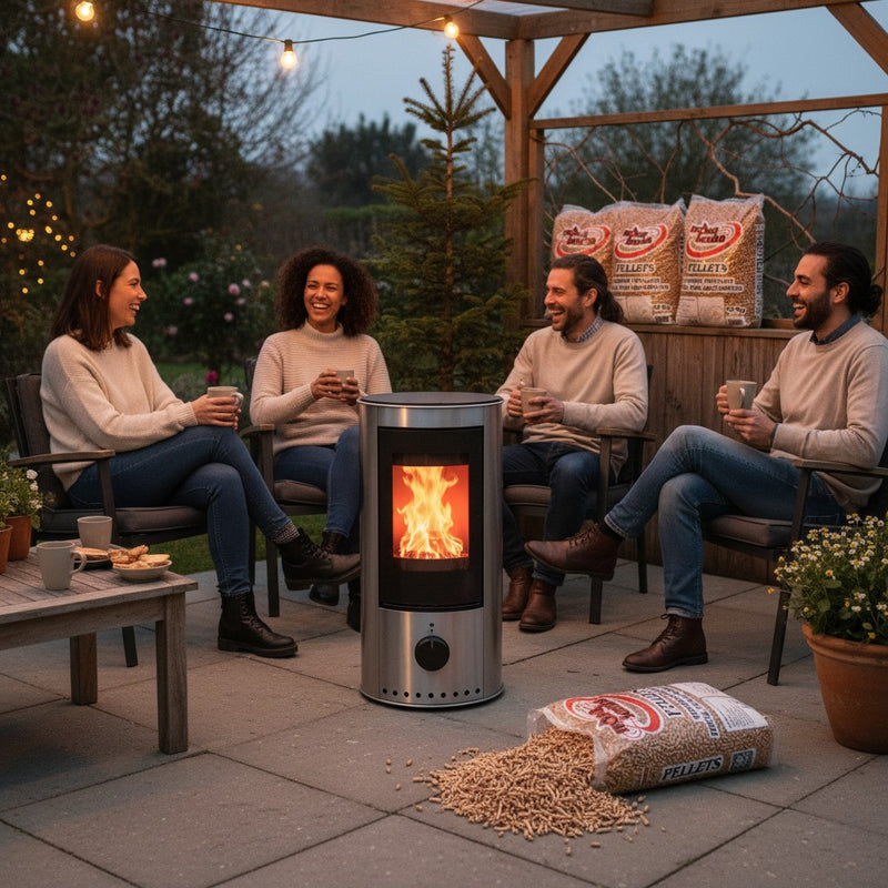 Pellets NovaLenha palete de 77 sacos de 15kg